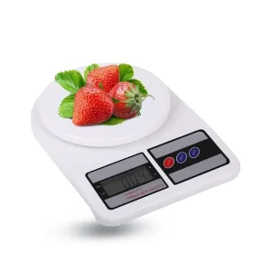 High Precision Portable Digital Kitchen Scale – 10kg Capacity with Tare & Backlit LCD