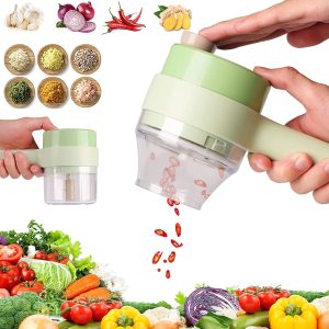 4-in-1 Electric Handheld Cooking Hammer & Vegetable Cutter – Multifunctional Kitchen Tool
