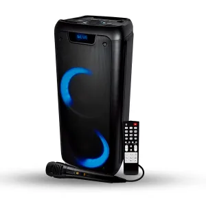 ED-605 Bluetooth Speaker with Dual Microphone Inputs – Perfect for Karaoke & Events