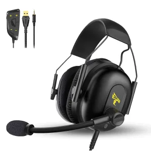 Somic Commander G936N Gaming Headset - Noise-Cancelling Mic & Stereo Earphones