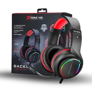 XTRIKE ME GH-903 Surround Sound Gaming Headset with RGB Backlight