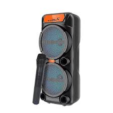 GTS-1880 Portable Karaoke Bluetooth Speaker with Wireless Mic – Powerful Sound & Wireless Entertainment Anywhere