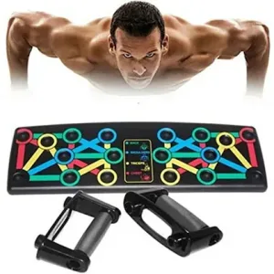 15 in 1 Push Up Board – Portable Foldable Home Workout Equipment for Chest, Arms & Core Training