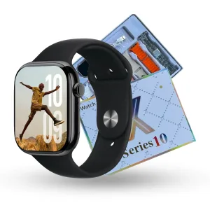 ZTFIT X Series 10 Smartwatch with 7 Straps | Bluetooth Call, Health Monitor & Compass