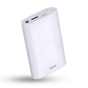 PZX 10400mAh Wired Power Bank – Compact & High-Capacity Portable Charger