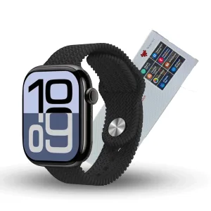HK10 Pro Max Smart Watch with AMOLED Display, Wireless Charging & Health Sensors